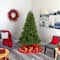 7ft. Pre-Lit New Haven Spruce Artificial Christmas Tree, Clear LED Lights